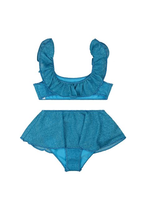 Bikini Lumiere Voile Turchese OSEREE KIDS | LFVS904 G-LUREXTURQUOISE